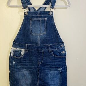 Imperial Star Blue Denim Kids Overalls